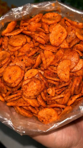 sosreng sosis goreng keriuk pedas daun jeruk kemasan 500gr