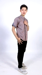 Baju Koko Pria Lengan Pendek Motif Yisunsin Terlaris Baju Koko Modern