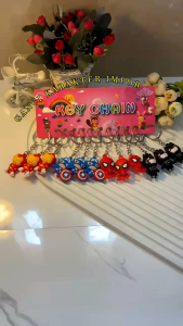 Gantungan Kunci Superhero Spiderman/Batman/Ironman/Captain A