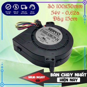 Quạt sò tản nhiệt Servo Nidec 54v 062a 10cm (100x30mm) chính hãng mới