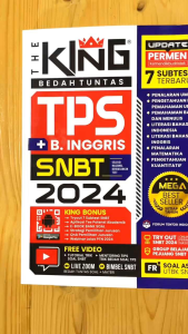 Buku The King TPS SNBT + Bahasa Inggris 2025 - Forum Edukasi