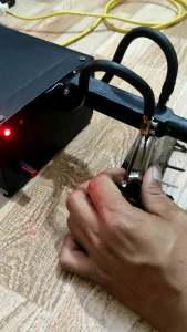 Máy hàn cell pin dùng điện 220V - Máy đóng pin 18650