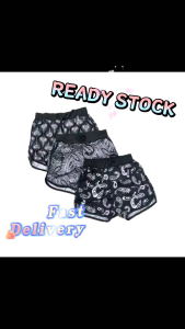 Ladies Summer Round Leg Casual Pants/Seluar Pendek Gadis