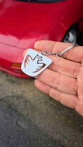 Toyota MR2 MRS MR2 Spyder AW11 SW20 ZZW30 Emblem Keychain