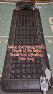 Thảm đá nóng 50x150cm giảm đau lưng cột sống và thoát vị đĩa đệm