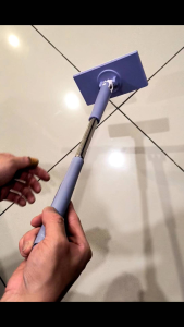 OHHDEER Automatic Cloth Changing Mini Mop Lazy Flat Mop Floor Cleaner Pembersih Lantai Mini Mop