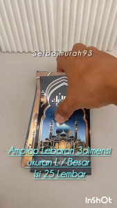 Amplop Lebaran Idul Fitri Ukuran Jumbo 85cm x 16cm Isi 25 Pcs Angpao Lebaran Karakter Mewah Amplop Sultan