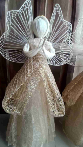 HTT Native Abaca Angel Christmas Decor / Accessories (Big Size)