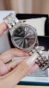 ĐỒNG HỒ NAM CHÍNH HÃNG Citizen NH7501-85H Automatic Black Dial Classic Sapphire Silver Stainless Steel For Men