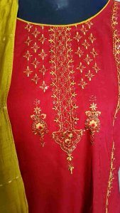 Ladies Flavour Aarohi Vol 9 Chinon With Sequence Embroidery Kurti - Heavy Chinon Kurta Pure Fancy Viscosa Dupatta Embroidery Sequence Work XXL Size 9002