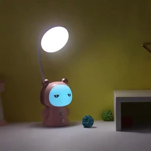 ✳️Ready Stock✳️ Adjustable Study Table Lamp Learning LED Desk Lamp Rechargeable Lampu Meja 卡通桌灯