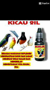 KICAU OIL RAJANYA GACOR ISI 20 ML BIRD OIL OM KICAU
