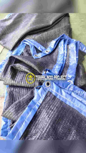 Paranet 90% Anti UV Pinggiran Lis Biru Ukuran 6x1 6x2 6x3 6x4 6x5 6x6 6x7 6x8 6x9 6x10 Meter