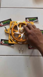 Cover radiator set spinner yamaha vario 160 / pcx 160 / adv 160 almumium bonus baut boshing