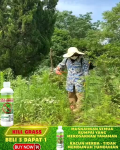 kill grass herbisida biologis pembasmi gulma original tanpa merusak tanaman