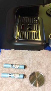 🇹🇭 ตัวช่วยวางแผ่นกระจายน้ำด้ามวางแผ่นกระจายน้ำกาแฟ สะดวกเมื่อวางแผ่นลงในถ้วยกรอง(filter basket)ไม่ต้องใช้มือสัมผัส ผงกาแฟไม่กระเด็นจากการทำแผ่นกระจายน้ำหลุดมือ