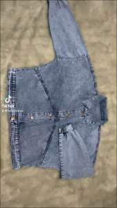 RYU Jaket Jeans Oversize / Vintage Jacket / Baggy / Jaket Wanita / Jaket Jumbo / Best Seller / Top Selling / Telaris / Jaket Murah