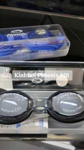Kính bơi PHOENIX 401 cho trẻ em và người lớn chống sươngchống mờchống UV hàng xịn