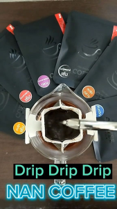 บริการกาแฟดริฟ กาแฟอาราบิก้า NAN Coffee ถุงซิปล็อค (10 ซอง)