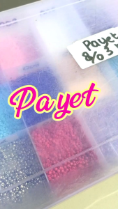 BAHAN MANIK MOTE MERONCE AKSESORIS DIY BEADS PAYET PASIR UKURAN 6/0 4MM 20GRAM