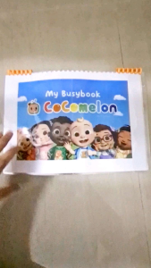 Cocomelon Busy Book / Quiet Book for Kids (Handmade)