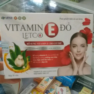 Vitamin E đỏ giảm sạm nám tàn nhanh chống oxy hóa điều hòa nội tiết