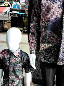 Kemeja Batik Anak Laki-laki Katun Silky Lengan Pendek Batik Anak Kondangan Wisuda Pesta Batik Modern