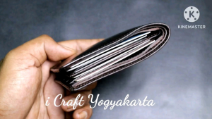 Dompet Kulit Pria Wanita Kulit Sapi Dompet Kulit Lipat