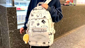 Tas Ransel Sekolah Anak Perempuan Cewek SD SMP SMA SANRIO HELLOKITTY KUROMI MELODY CINNAMOROLL