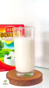 Gomilk susu kambing etawa plus herbal daun kelordaun salam dn buah mengkudu