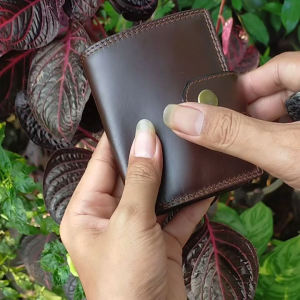 Dompet kartu kulit pria wanita