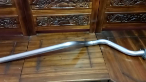 pipa knalpot bagian belakang ( pembuangan ) sudah bolt on untuk mobil L300