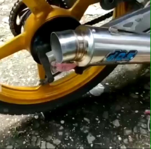 KNALPOT RACING DOS ALL BEBEK Series FULL BASS JUPITER KHARISMA VEGA SUPRA SHOGUN REVO ALL BEBEK DLL