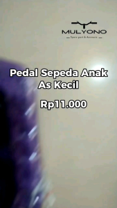 Pedal sepeda as kecil untuk sepeda 1216