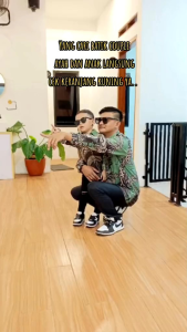 Batik Couple Ayah dan Anak Laki-Laki: Desain Modern & Casual