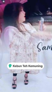 Gamis midi dres samanta ld 120-gamis kekinian bahan rayon premium