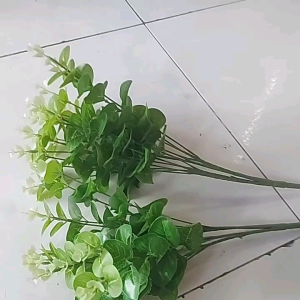 1 CỤM LÁ TÁO 16 NHÁNH DÙNG ĐIỂM VÀO BÓ HOA SÁP HOA KHÔ ĐIỂM VÀO BÌNH HOA LỤA