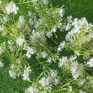 100gr CỎ ĐIỂM BI TRẮNG .LOẠI CAO CẤP .XỊN XÒ .ĐÙNG ĐIỂM CHO HOA GIẤY .HOA SÁP .HOA HANDMADE