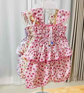 ชุดเด็ก ลายดอก (รหัสFAA22) ชุดเซตเสื้อ+กางเกงเข้าชุด แรกเกิด-12เดือน หรือน้ำหนักไม่เกิน10กิโล ใส่สวยและน่ารักมากๆมีหลายสี