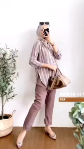 ONE SET NAREYA KEMEJA TUNIK WANITA DEWASA