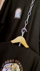 Kaos Wanita Oversize Sablon Depan Belakang Katun Combad 24s