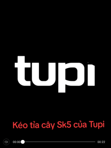 Kéo tỉa cây SK5 của Tupi