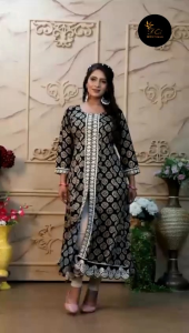 AS 1246 KURTI TOPS (**LEGGINGS NOT INCLUDED) A CUT TOP FRONT SLIT KURTI TOPS