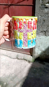 Bible Verse 3D Effect & Boxed Sticker Label Mug: A High-Quality Reusable Gift