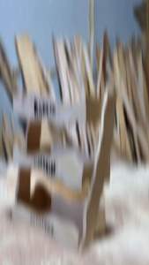 BONUS STIKER Rak Bawang Kayu Tempat Bumbu Dapur