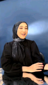 Metroponia Pattern Scarf Nadheera Luxury / Monogram Pattern Scraf LY Jilbab Voal Branded VH Premium Kerudung Hijab Voal Motif VanillaHijab