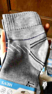 Kaos Kaki Sport Olahraga Pendek Tebal Mata Kaki Dewasa Jumbo Premium Cotton Lusinan 12 Pasang