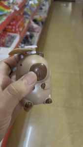 Quạt Mini Cầm Tay Sạc Điện Có Kèm Dây Đeo Hình Capybara Nhỏ Gọn