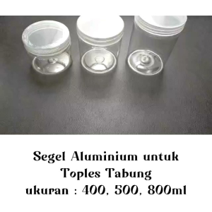 PILIH 100PCS 50PCS 20PCS  SEGEL ALUMINIUM FOIL diameter 8.7cm 9CM 9.5cm UNTUK TOPLES TABUNG 300ML 400ml 500ML 600ml 800ml 1liter 2liter 1000liter 2000liter MURAH segel induksi segel plastik pvc 9cm DISTRIBUTOR GROSIR BOTOL TOPLES JAR MURAH jayastore18