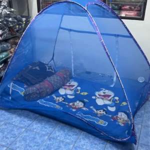 มุ้งสปริง มุ้งเต็นท์ 6ฟุต 5ฟุต ใช่งายพกพาสะดวกทนทาน